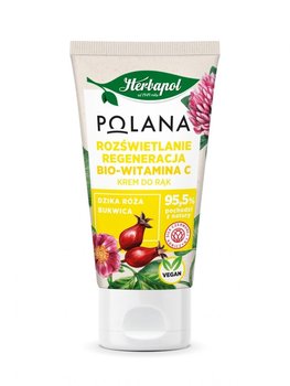 Herbapol, Polana, Rozświetlająco Regenerujący krem do rąk bio-witamina C, 50 ml - Herbapol