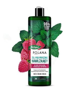 Herbapol Polana Żel pod prysznic nawilżający - Malina & Mięta & Melisa 400ml - Herbapol