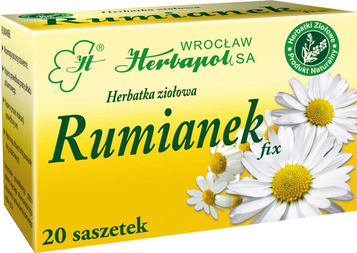 HERBAPOL RUMIANEK FIX 20x1,5g - | Sklep EMPIK.COM