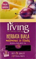 Herbata Biała ekspresowa Melonowa ze Śliwką 20tb x 1,5g Irving