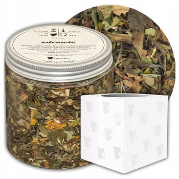 Herbata biała sypana ZDROWIE o tropikalnym smaku noni PREMIUM Cup&You - herbata liściasta sypana mieszanka napar susz - gotowa na prezent upominek - Cup&You