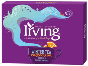 Herbata Bombonierka herbaciana IRVING Winter kompozycja 6 smaków 30 szt - Irving