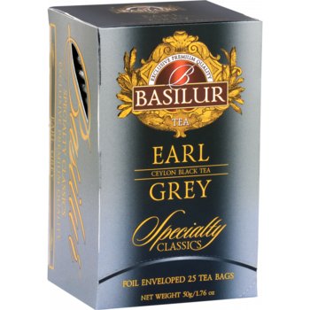 Herbata czarna Basilur Earl Grey z bergamotką 25 szt. - Basilur