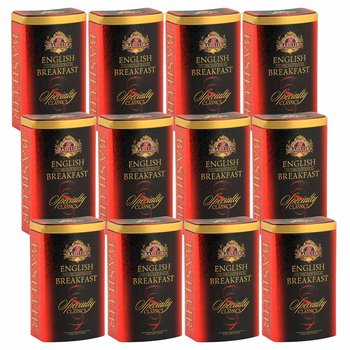 Herbata czarna Basilur English Breakfast 100g x 12  - Basilur