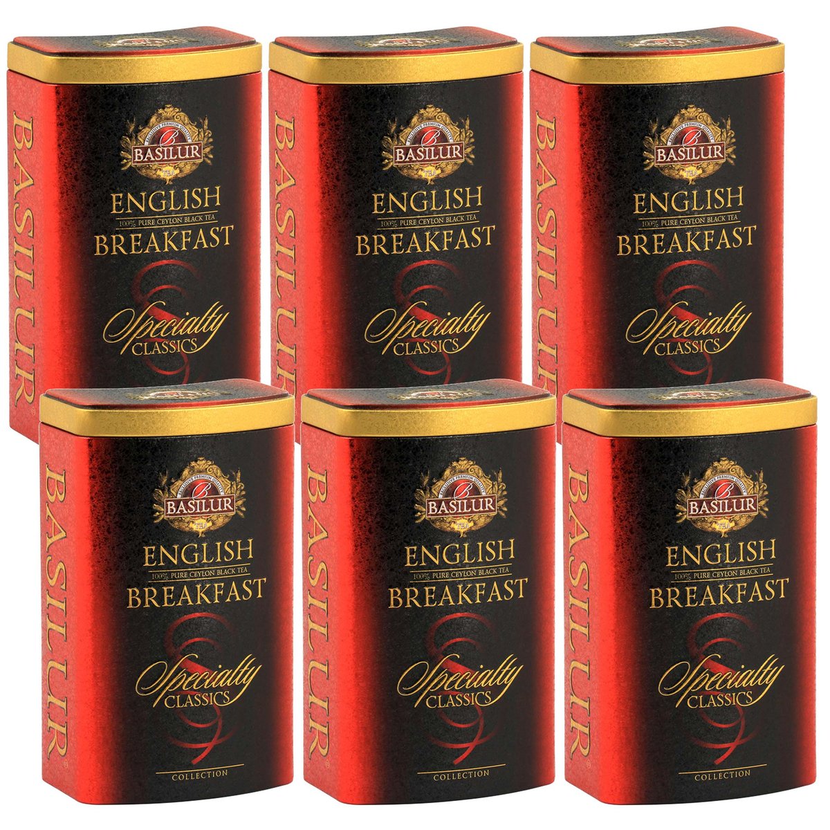 Herbata Czarna Basilur English Breakfast 100g X 6 - Basilur | Sklep ...