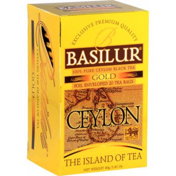 Herbata czarna Basilur Gold 20 szt. - Basilur