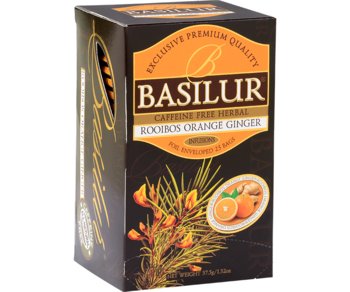 Herbata czarna Basilur imbir z pomarańczą 25 szt. - Basilur