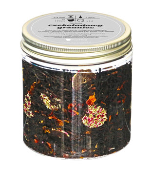 Herbata czarna CZEKOLADOWY GRZANIEC najlepsza liściasta sypana 120g świąteczne ciasteczka cynamon skórka pomarańczy kwiat róży - Cup&You