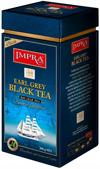 Herbata Czarna IMPRA Earl Grey, 200 G - Impra | Sklep EMPIK.COM