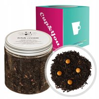 Herbata czarna IRISH CREAM czekoladki kakaowiec na prezent 120g - sypana liściasta herbata PREMIUM Cup&You