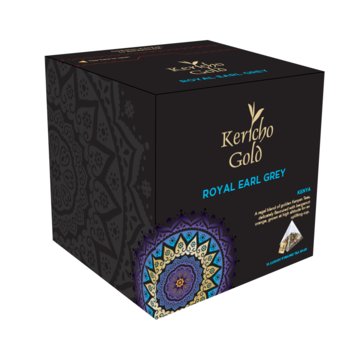 Herbata czarna KERICHO Royal Earl Grey 15 piramidek - Kericho Gold