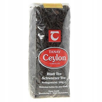 Herbata czarna liściasta cejlońska Tanay - 100 g - Inna marka