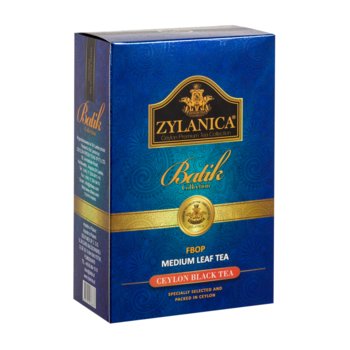 Herbata Czarna Liściasta Sypana Zylanica Batik Black Tea Fbop 100G - Zylanica