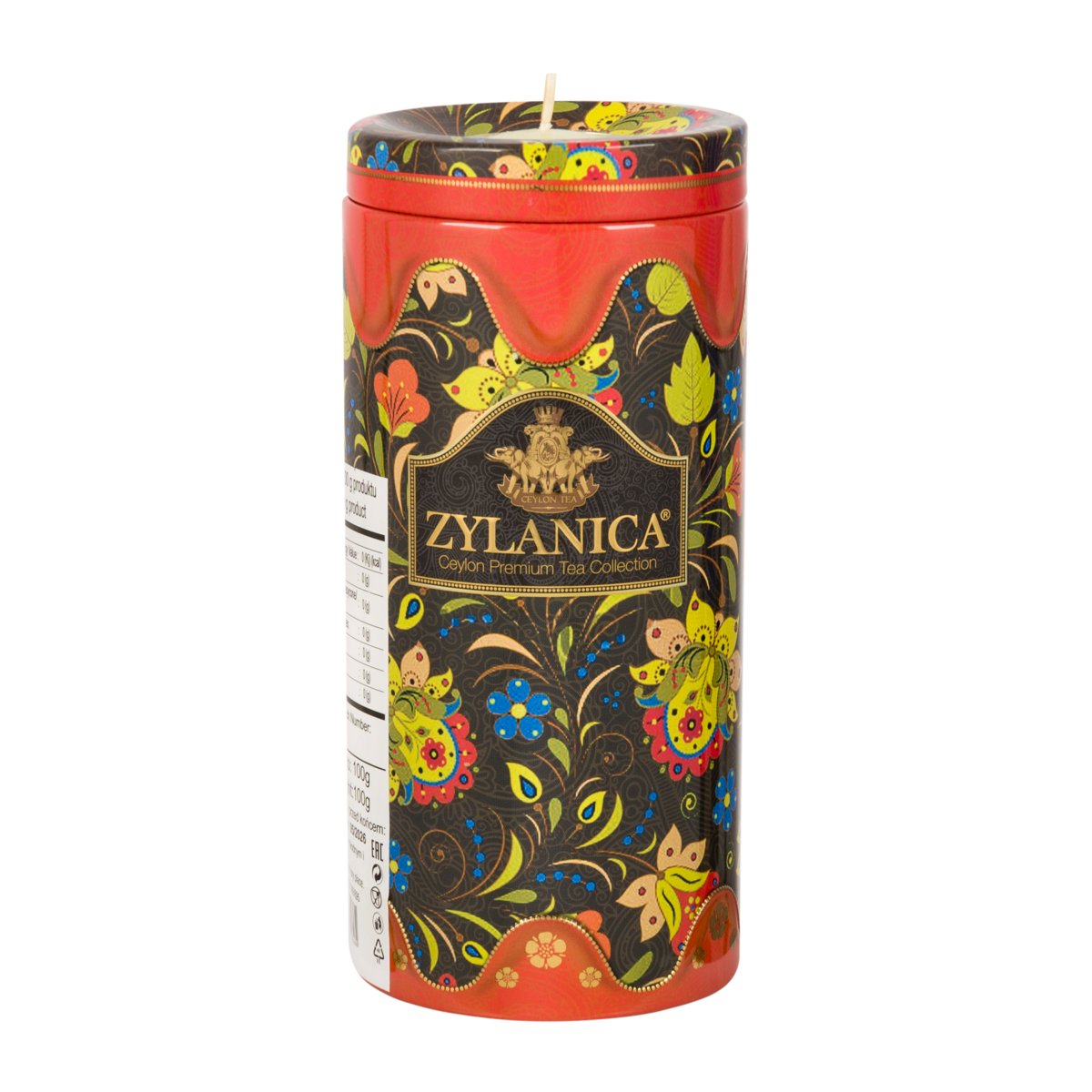 Herbata Czarna Liściasta Sypana Zylanica Candle Orange Puszka 100G ...