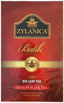 Herbata Czarna Liściasta Zylanica Batik Black Tea Opa 100G - Zylanica