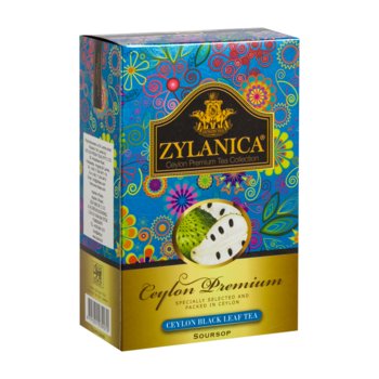 Herbata Czarna Liściasta ZYLANICA PREMIUM BLACK TEA SOURSOP FBOP 100 GR - Zylanica