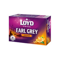 Herbata czarna Loyd Earl Grey Pomarańczowa 60 torebek