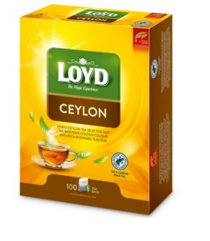 Herbata czarna Loyd Tea cejlońska 100 szt. - Loyd Tea