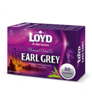 Herbata czarna Loyd Tea Earl Grey 80 szt. - Loyd Tea