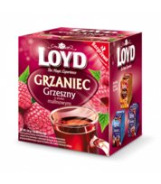 Herbata czarna Loyd Tea grzaniec malinowy 10 szt.