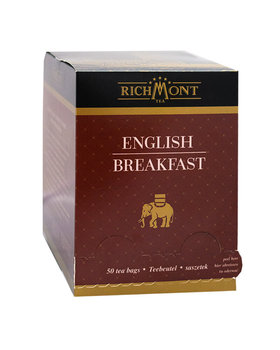 Herbata czarna Richmont Tea English Breakfast 50 szt. - Richmont Tea