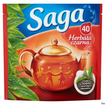 Herbata czarna Saga ekspresowa 40 szt. - Saga