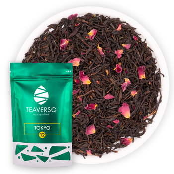 Herbata czarna Teaverso Earl Grey różany 50 g - TEAVERSO