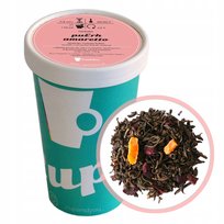 Herbata czerwona pu-erh AMARETTO premium sypana upominek morele burak 170g - herbata liściasta sypana mieszanka napar susz