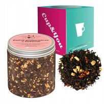 Herbata czerwona pu-erh POMARAŃCZE Z IMBIREM imbir skórka pomarańczy 170g - sypana liściasta herbata PREMIUM na prezent upominek Cup&You