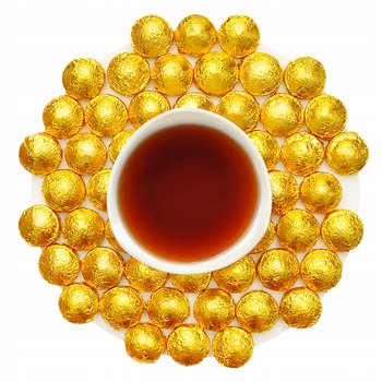 Herbata Czerwona PU ERH TUOCHA GOLD 100g - Winoszarnia