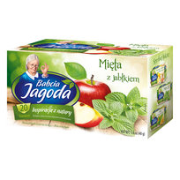 Herbata Jabłko Mięta Pieprzowa Lukrecja Ziołowo Owocowa 20T. Babcia Jagoda