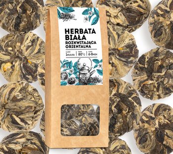 Herbata kwitnąca ORIENTALNA w kulkach 4szt ball kwiat rozkwitająca tea - Inna marka