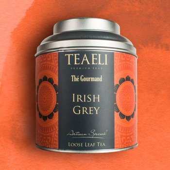 Herbata liściasta w puszce TEAELI Irish Grey, 75 g - Ambassador