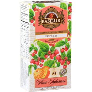 Herbata owocowa Basilur malinowa 25 szt. - Basilur