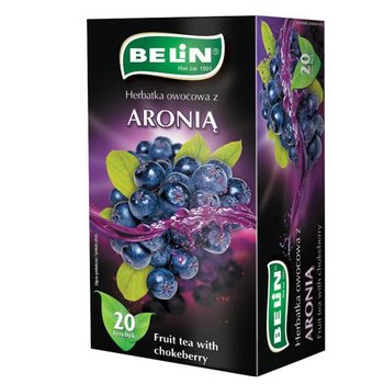 Herbata owocowa Belin z aronią 20 szt. - BELIN