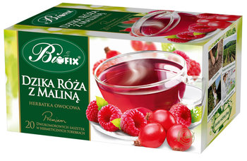Herbata owocowa Bifix dzika róża z maliną 25 szt. - Bifix