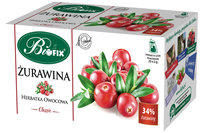 Herbata owocowa Bifix żurawinowa 25 szt.