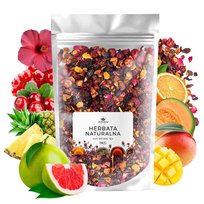 Herbata owocowa Cesarska Żurawina 1kg hibiskus sypana liściasta