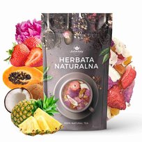 Herbata owocowa Coco Chanel PREMIUM duże kawałki TROPICAL TEA ananas 100g