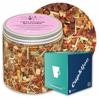 Herbata owocowa CYTRUSOWA GRUSZKA o smaku orzeźwiających cytrusów PREMIUM - herbata liściasta sypana mieszanka napar susz - gotowa na prezent upominek