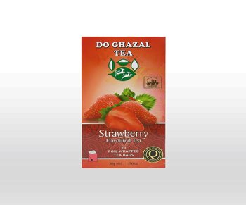 Herbata owocowa Do Ghazal truskawkowa 25 szt. - Do Ghazal