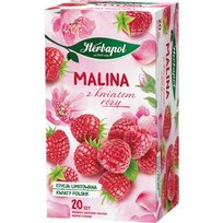 Herbata owocowa Herbapol z malinami 20 szt. Herbapol