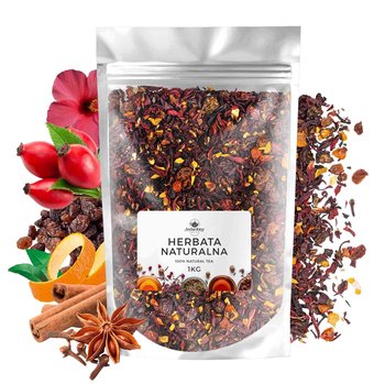 Herbata owocowa Korzenna 1kg cynamon hibiskus goździki pomarańcza - Inna marka