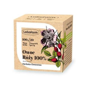 Herbata owocowa Labofarm z różą 20 szt. - LABOFARM
