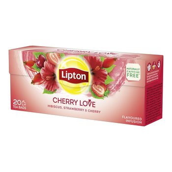 Herbata owocowa Lipton Cherry Love, 32 g, 20 szt. - Lipton