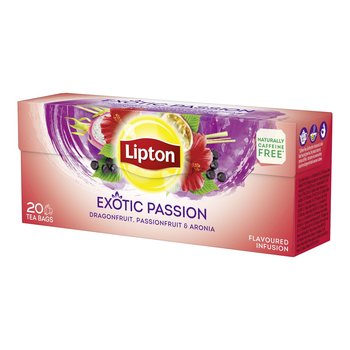 Herbata owocowa Lipton Exotic Passion, 32 g, 20 szt. - Lipton