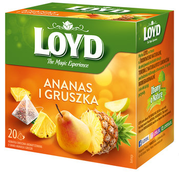 Herbata owocowa Loyd Tea ananasowa 20 szt. - Loyd Tea