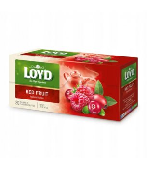 Herbata owocowa Loyd Tea czerwone owoce 20 szzt. - Loyd Tea