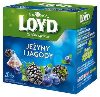 Herbata owocowa Loyd Tea jagoda i jeżyna 20 szt. - Loyd Tea