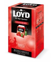 Herbata owocowa Loyd Tea truskawkowa 20 szt.